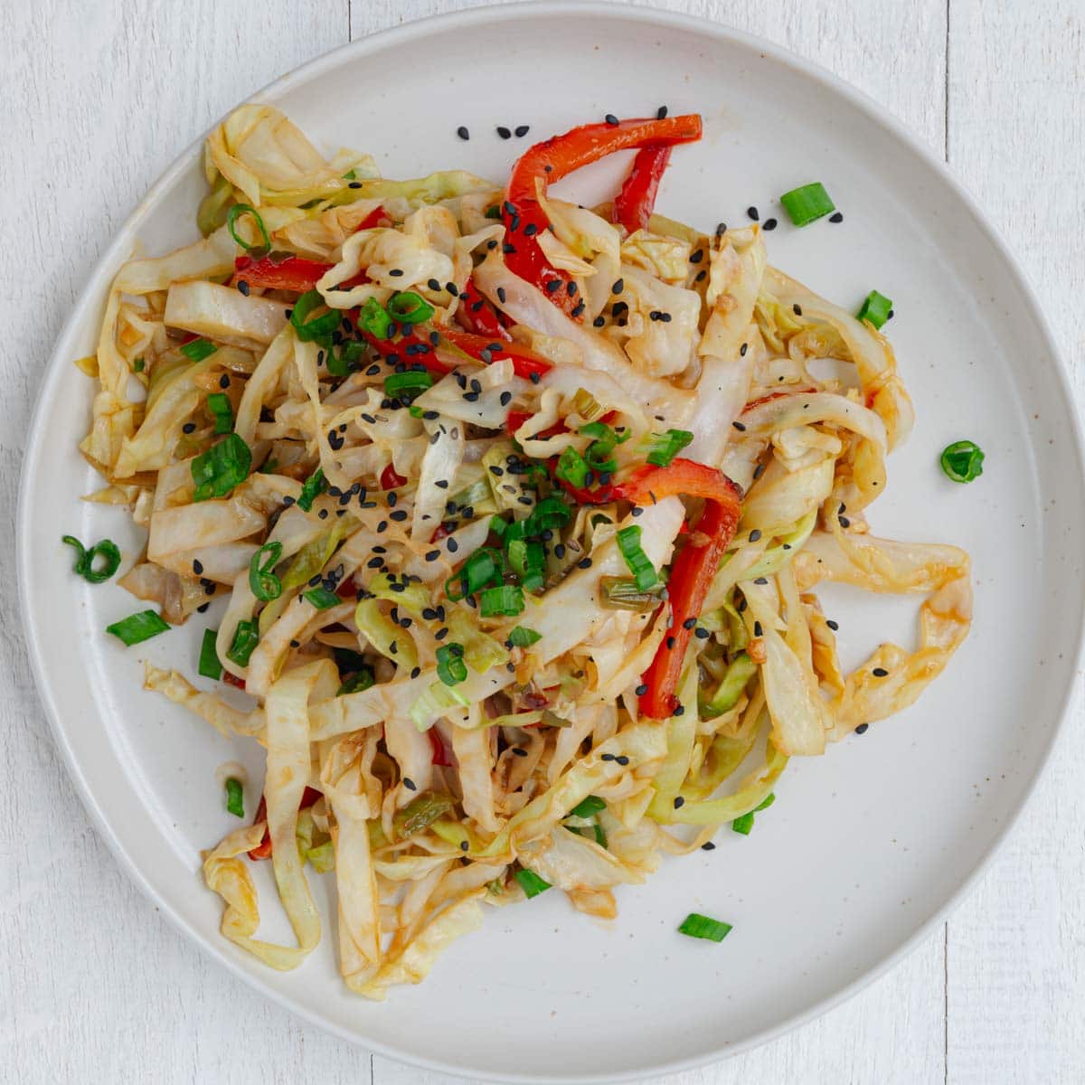 Easy Asian Cabbage Stir Fry (15 Minutes, Better Than Takeout)