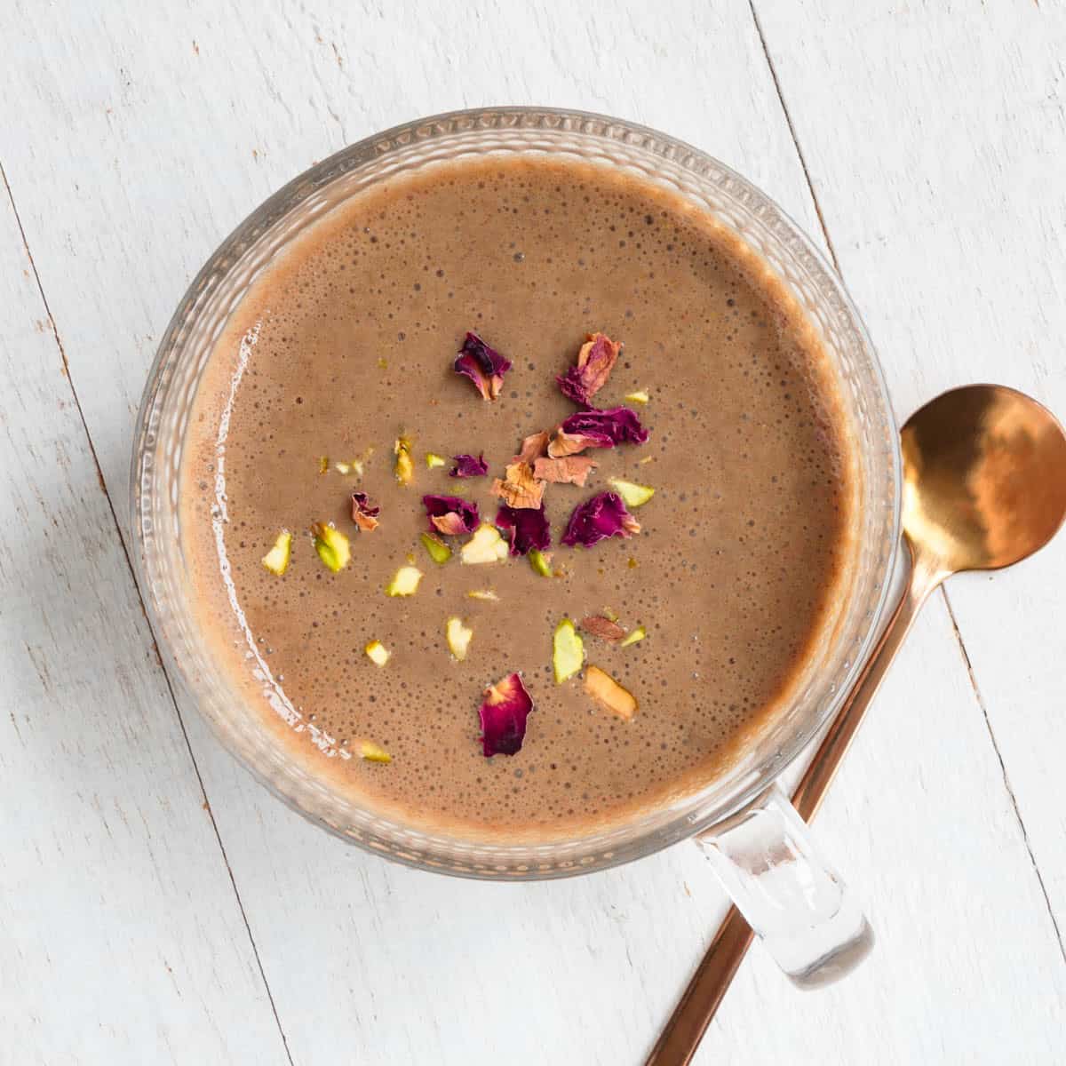 Easy Protein Chai Latte (Date-Sweetened)