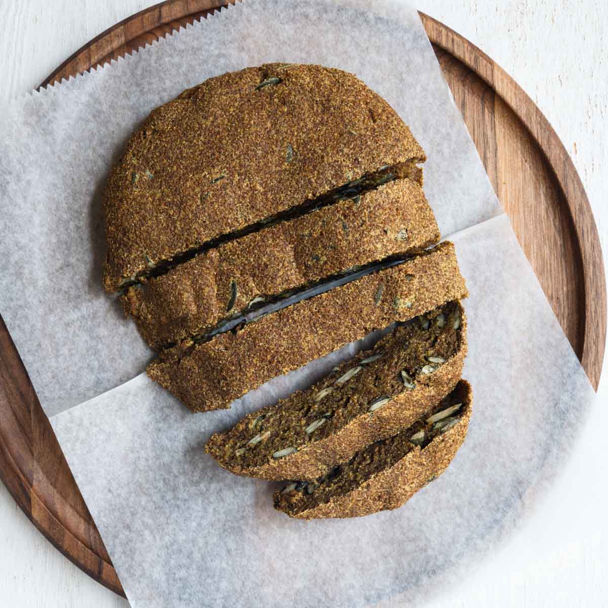 5-Ingredient Teff Bread (No Yeast, Gluten-Free)