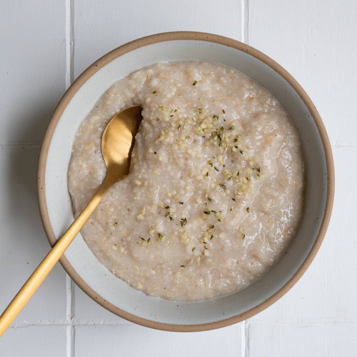 Creamy Oat Bran Oats (High-Fiber)